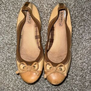 Sperry Topsider Elise Leather Ballet Flats